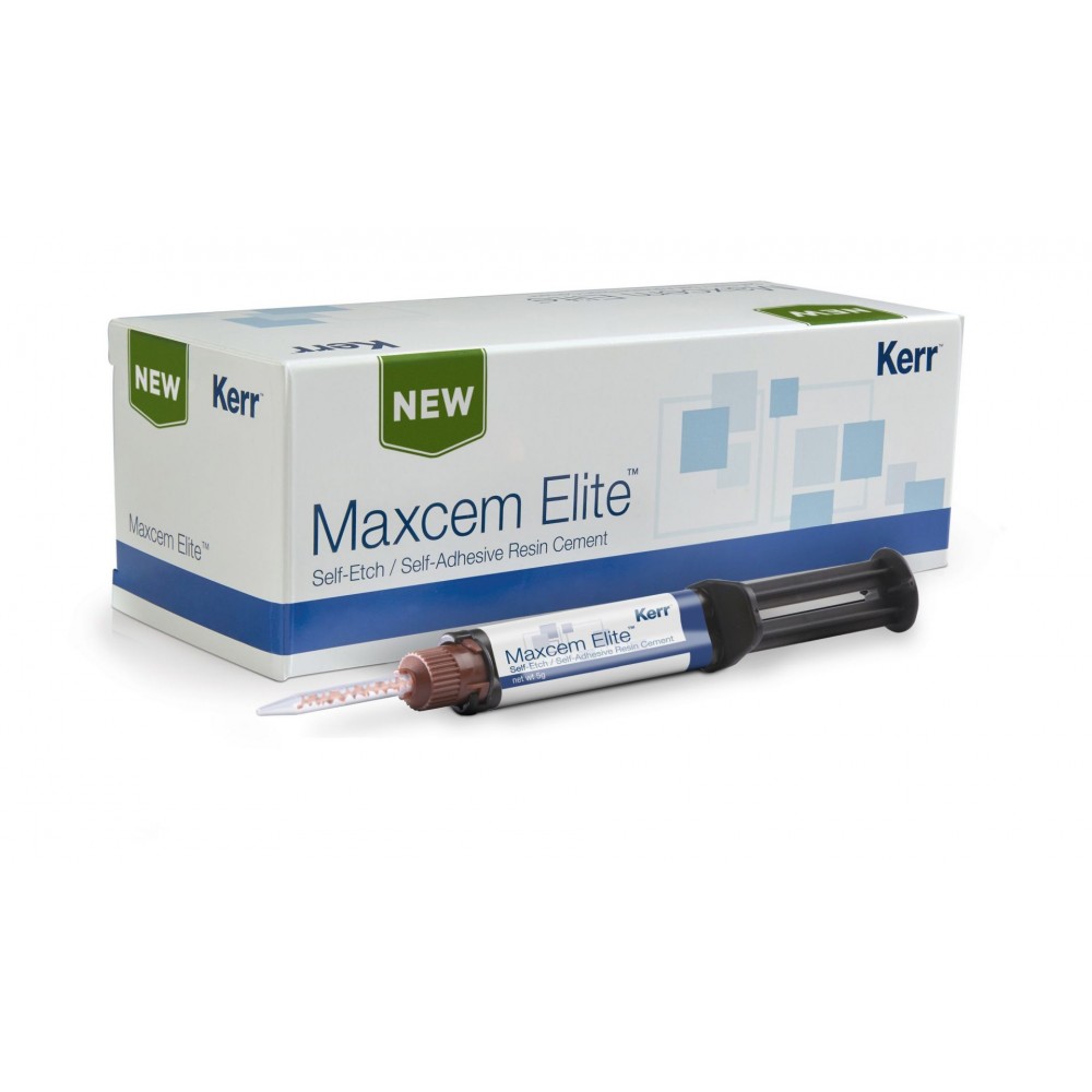 Maxcem Elite Automix syringe  Refill - White Opaque